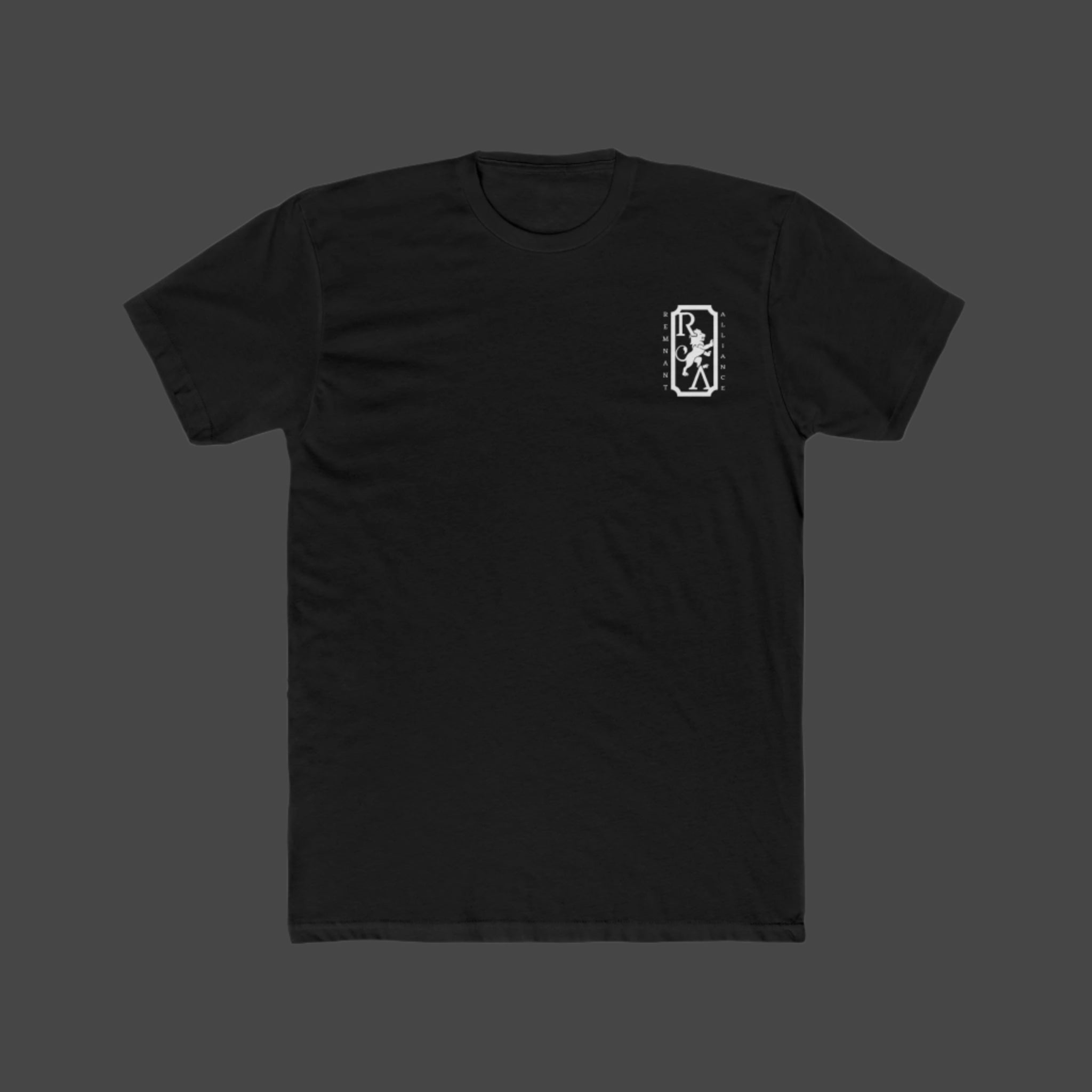 Men's Cotton ‘REMNANT’ mirrored tee